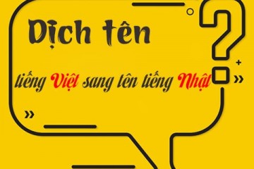 3 cách chuyển đổi tên tiếng Việt sang tên Nhật đơn giản nhất