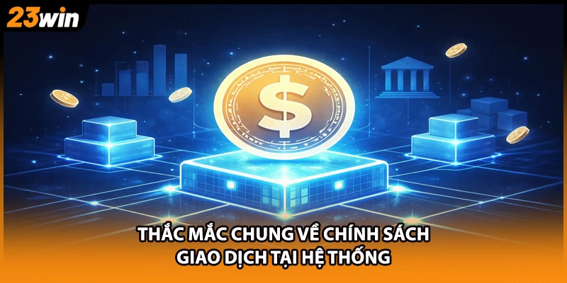 Thắc mắc chung về chính sách giao dịch tại hệ thống